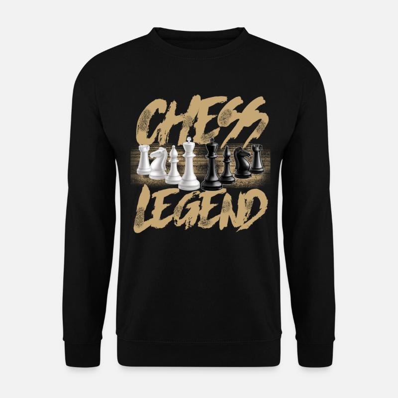 Schach - Unisex Pullover - Schwarz