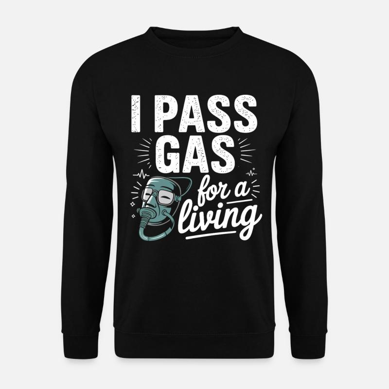 Graphique motivant une infirmière - Sweat-shirt Unisexe - noir