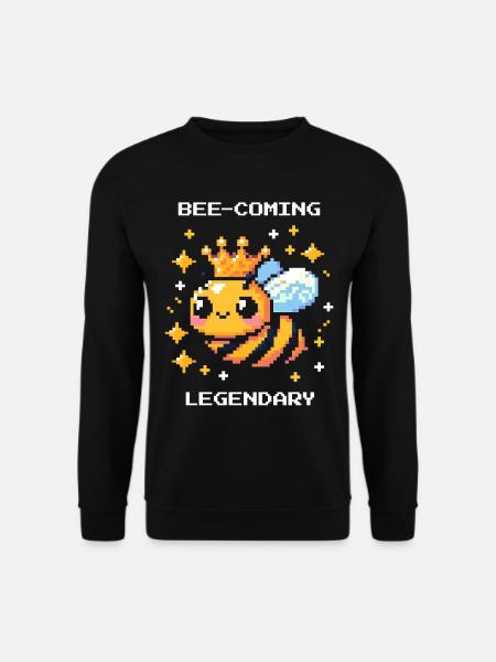 Zur Legende summen | Bienen & Imker - Unisex sweater - sort