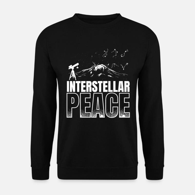 Astronom Sterngucker Stargazer - Unisex Pullover - Schwarz
