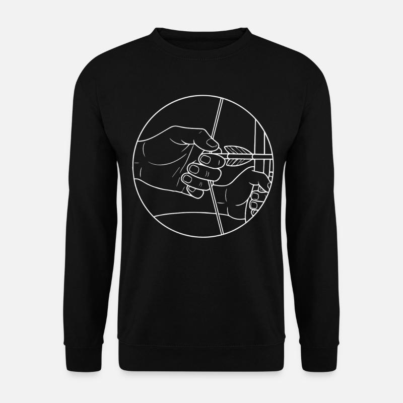 Archery Archer Target Design - Unisex Sweatshirt - black