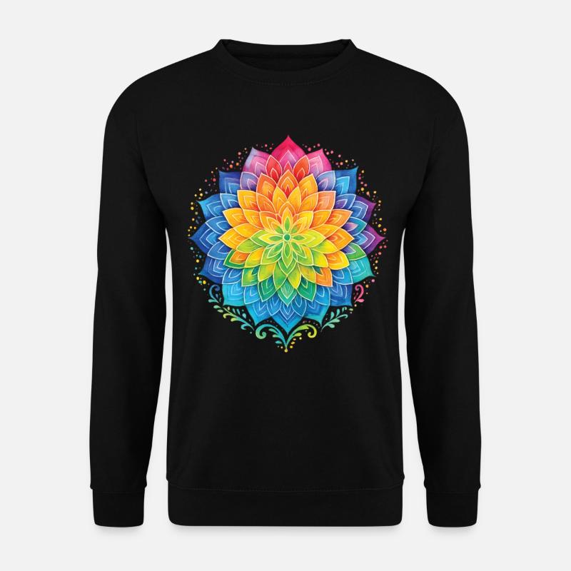 Achtsamkeit Affirmation Emotionale Resilienz - Unisex Pullover - Schwarz