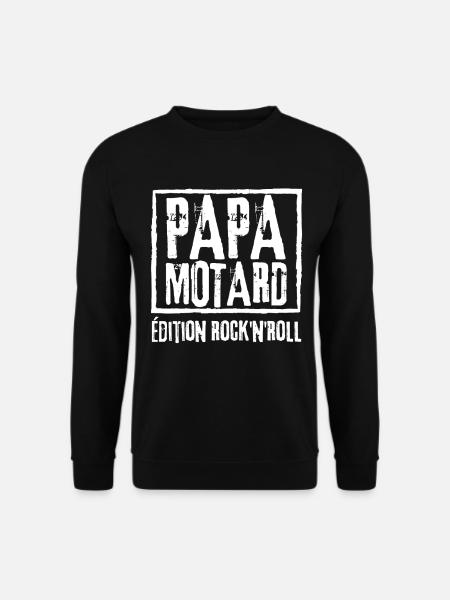BIKER DAD Rock Edition - Unisex Sweatshirt - black