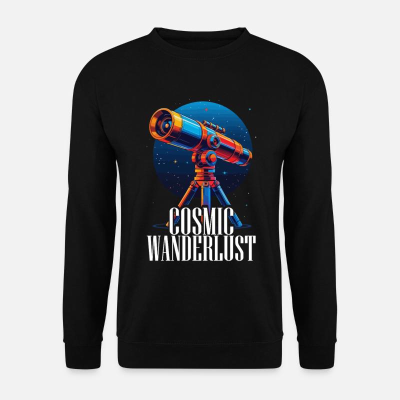 Astronomer Stargazer Stargazer - Unisex Sweatshirt - black