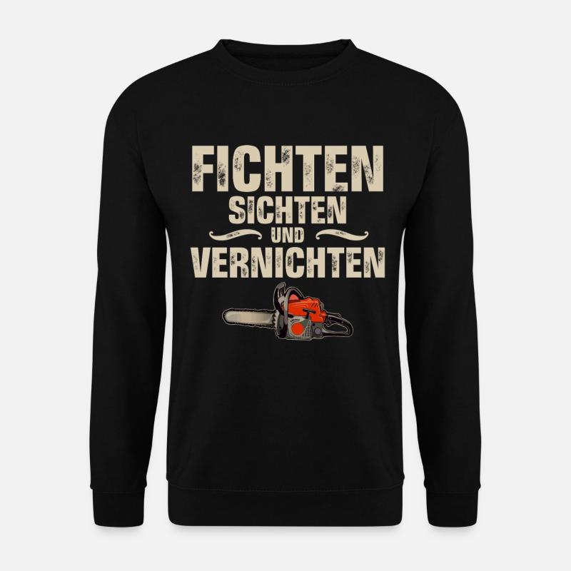 Holzfäller - Unisex Pullover - Schwarz