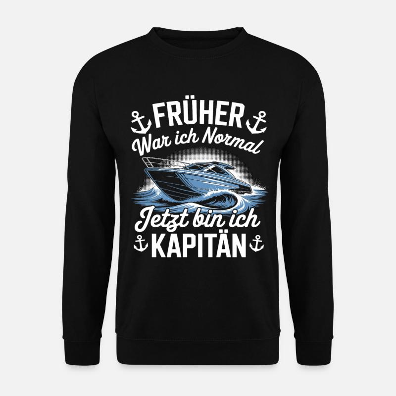 Kapitän - skipper - Unisex Pullover - Schwarz