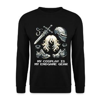 My Cosplay = Endgame Gear | Cosplay, Con - Unisex Sweatshirt - black - Front - Alina (178cm) & Michal (187cm)