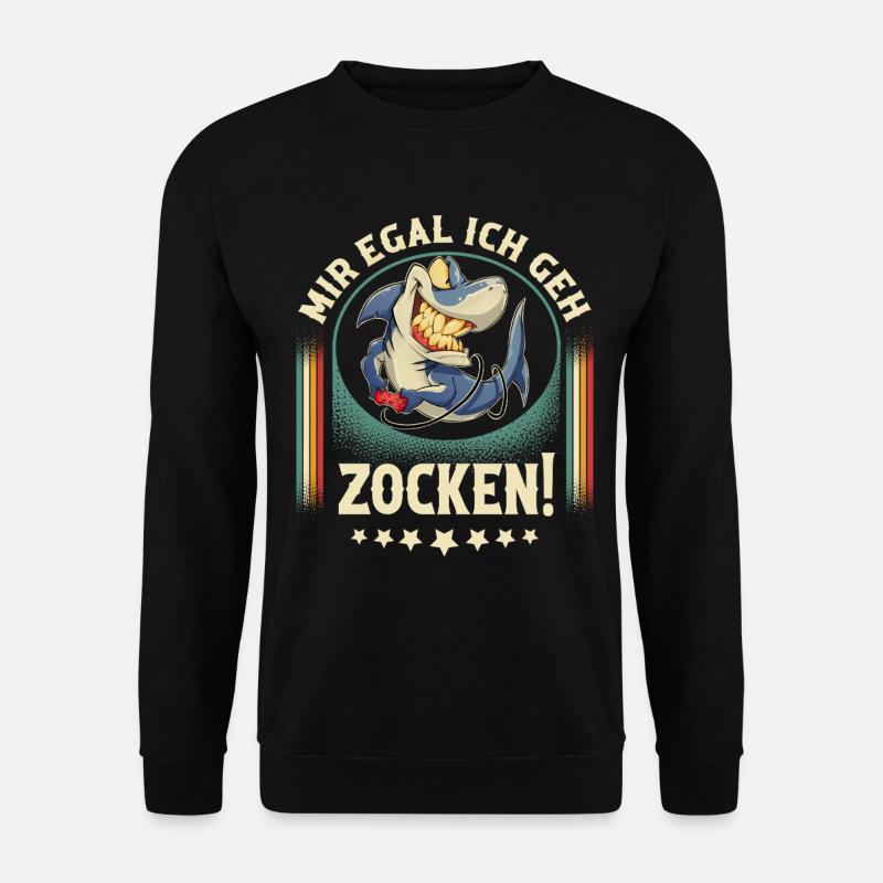 Gaming - Unisex Pullover - Schwarz