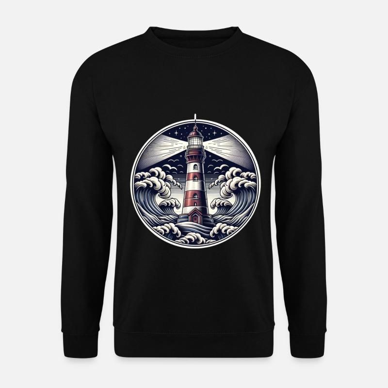 lighthouse - Unisex Sweatshirt - black