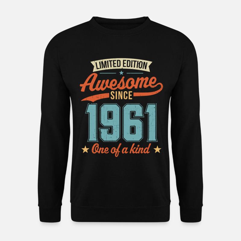 Großartig seit 1961 - Unisex Pullover - Schwarz