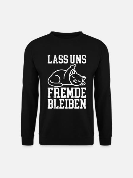 Mallorca LET'S STAY STRANGERS Fun - Unisex Sweatshirt - black