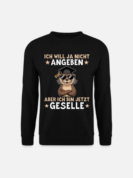 Journeyman's examination passed - journeyman - Unisex Sweatshirt - black