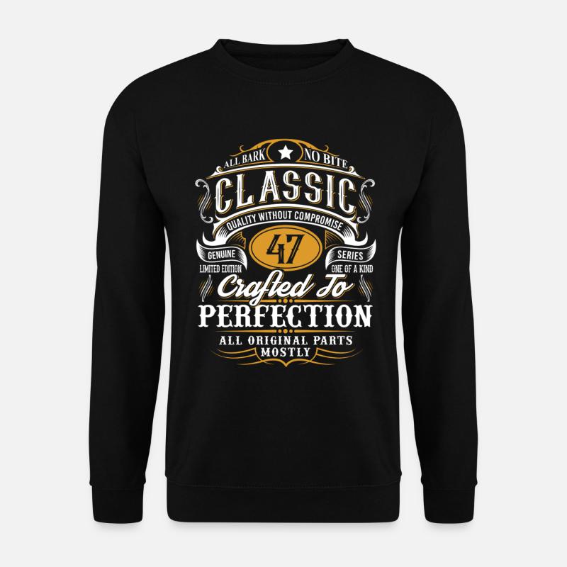 47th Birthday - Unisex Sweatshirt - black