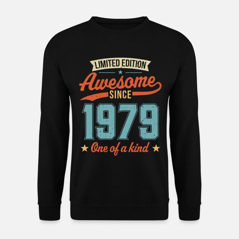 Genial seit 1979 - Unisex Pullover - Schwarz