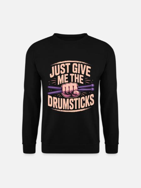 Cardio Drummer Kardio Trommeln - Unisex Pullover - Schwarz