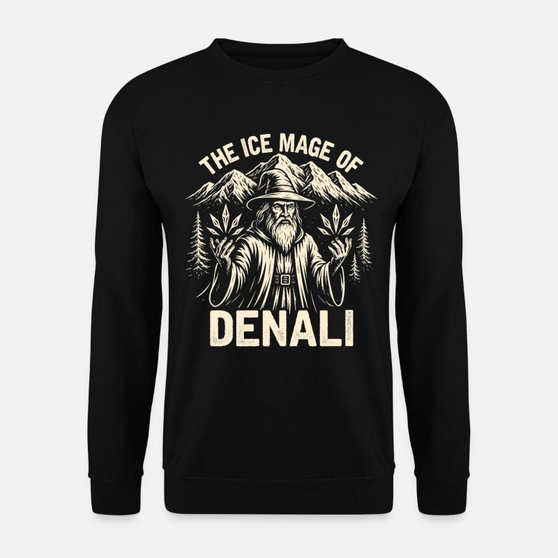 Eismagier von Denali - Unisex Sweatshirt - black