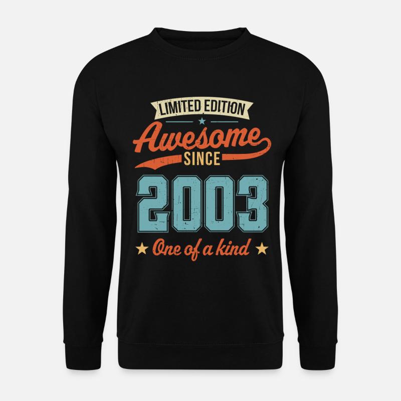 Awesome Since 2003 - Unisex Sweatshirt - black