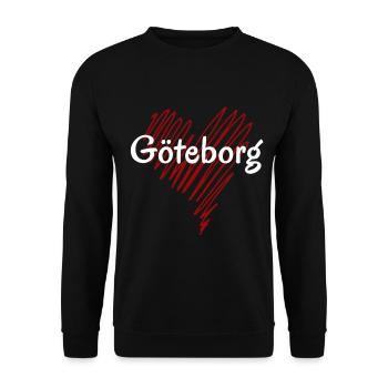 Master Gothenburg, Gothenburg Sweden - Unisex Sweatshirt - black - Front - Alina (178cm) & Michal (187cm)