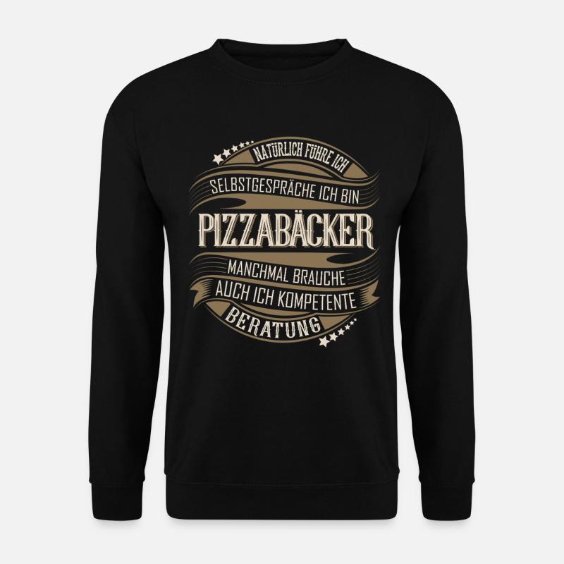 Pizza Baker - Unisex Sweatshirt - black