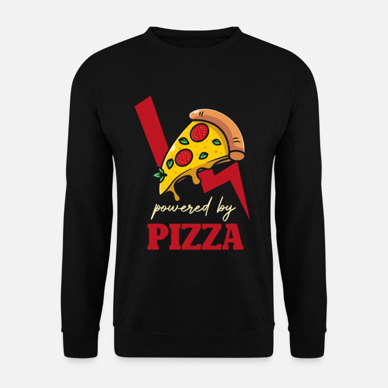 Power Pizza Blitz Logo - Sweat-shirt Unisexe - noir