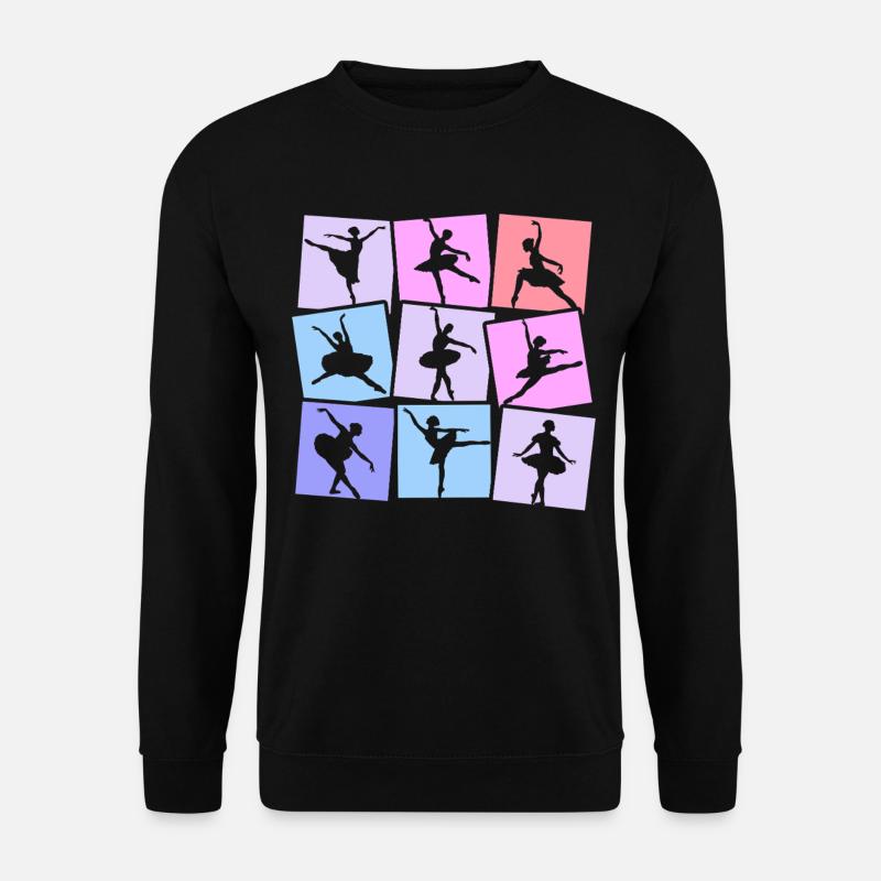 Ballet Danse Ballet Danseuse Ballerine - Sweat-shirt Unisexe - noir