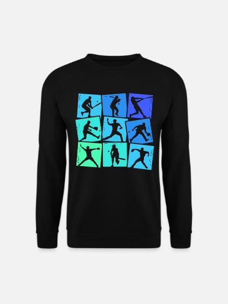 Baseball Baseball Players Boys Kids - Unisex Sweatshirt - black