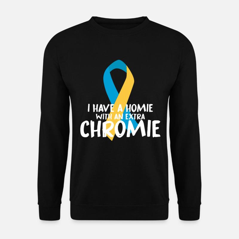 Chromie Ribbon Design - Unisex Sweatshirt - black
