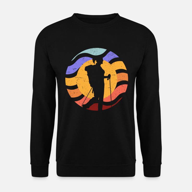Sun Path Camera Silhouette - Unisex Sweatshirt - black