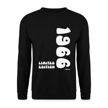 Limited_Edition_1966 - Unisex Sweatshirt - black - Front - Alina (178cm) & Michal (187cm)
