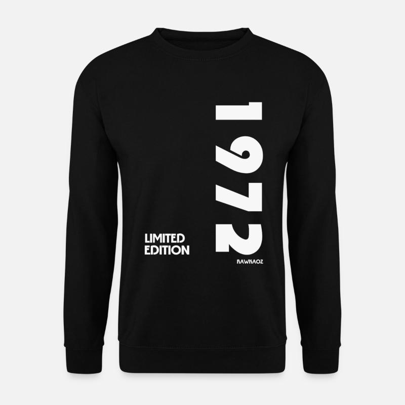 Limited_Edition_1972 - Unisex Pullover - Schwarz