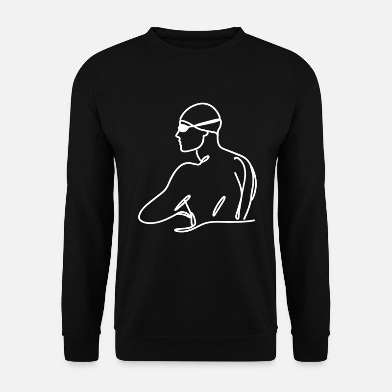 Float Sketch - Unisex Sweatshirt - black