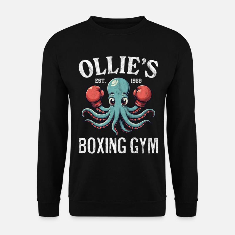 Ollies Boxhalle - Unisex Pullover - Schwarz
