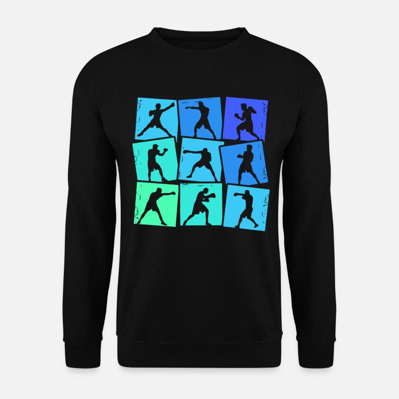 Boxer Boxing Kids Men Boys - Unisex Sweatshirt - black