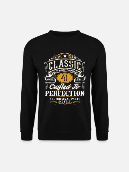 41st Birthday - Unisex Sweatshirt - black