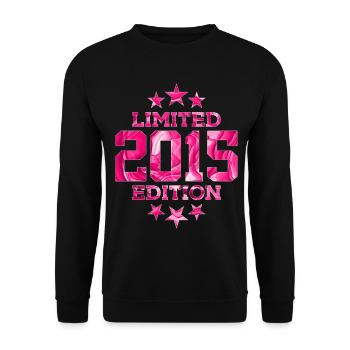 ÉDITION LIMITÉE 2015 11E ANNIVERSAIRE - Sweat-shirt Unisexe - noir - Devant - Alina (178cm) & Michal (187cm)