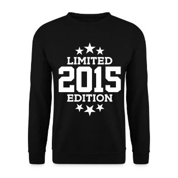 ÉDITION LIMITÉE 2015 11E ANNIVERSAIRE - Sweat-shirt Unisexe - noir - Devant - Alina (178cm) & Michal (187cm)
