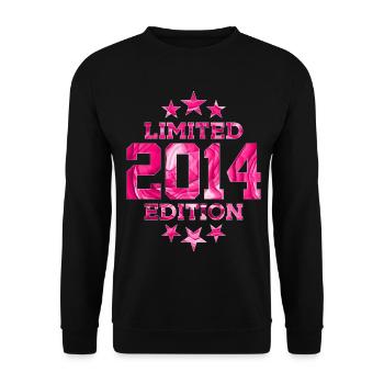 LIMITED EDITION 2014 12TH BIRTHDAY - Unisex Sweatshirt - black - Front - Alina (178cm) & Michal (187cm)