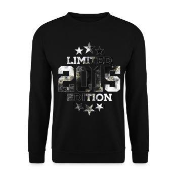 ÉDITION LIMITÉE 2015 11E ANNIVERSAIRE - Sweat-shirt Unisexe - noir - Devant - Alina (178cm) & Michal (187cm)