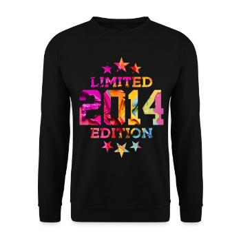 LIMITED EDITION 2014 12TH BIRTHDAY - Unisex Sweatshirt - black - Front - Alina (178cm) & Michal (187cm)