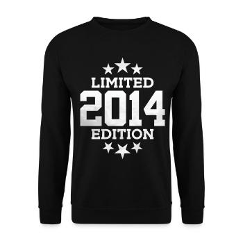 LIMITED EDITION 2014 12TH BIRTHDAY - Unisex Sweatshirt - black - Front - Alina (178cm) & Michal (187cm)