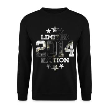 LIMITED EDITION 2014 12TH BIRTHDAY - Unisex Sweatshirt - black - Front - Alina (178cm) & Michal (187cm)