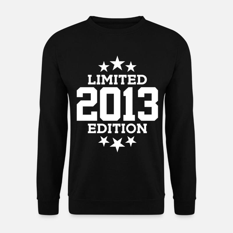 LIMITED EDITION 2013 13TH BIRTHDAY - Unisex Sweatshirt - black
