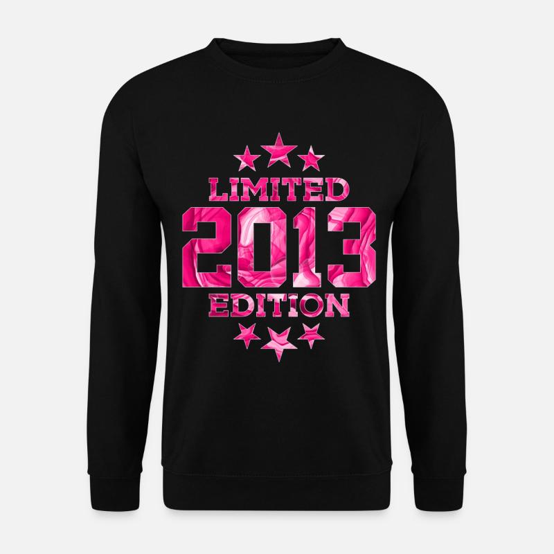 LIMITED EDITION 2013 13TH BIRTHDAY - Unisex Sweatshirt - black