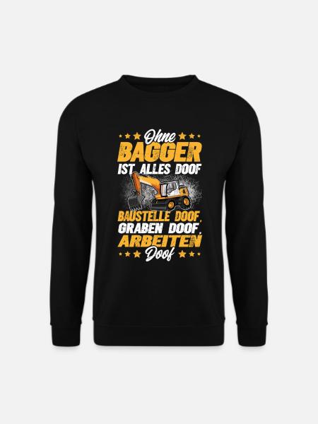Bagger - Unisex Pullover - Schwarz