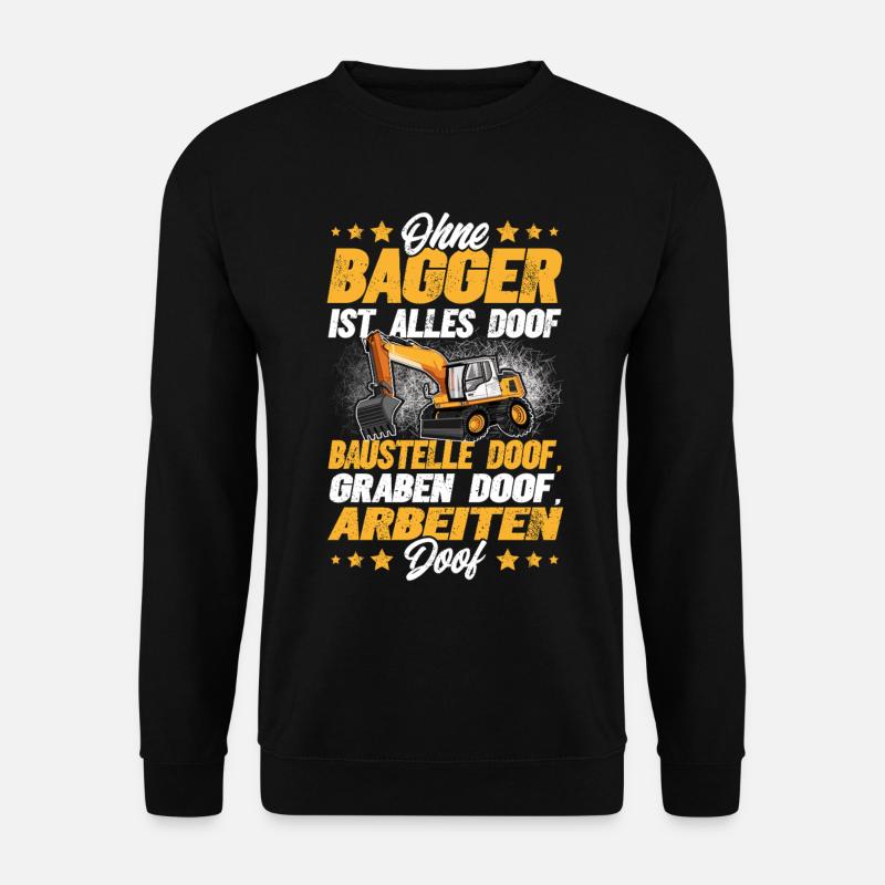 Bagger - Unisex Pullover - Schwarz