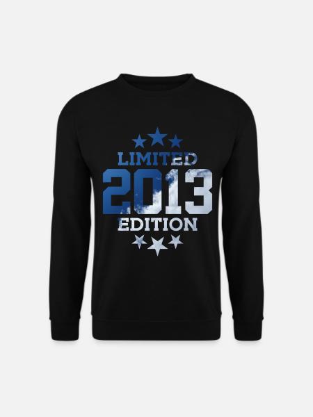 LIMITED EDITION 2013 13TH BIRTHDAY - Unisex Sweatshirt - black
