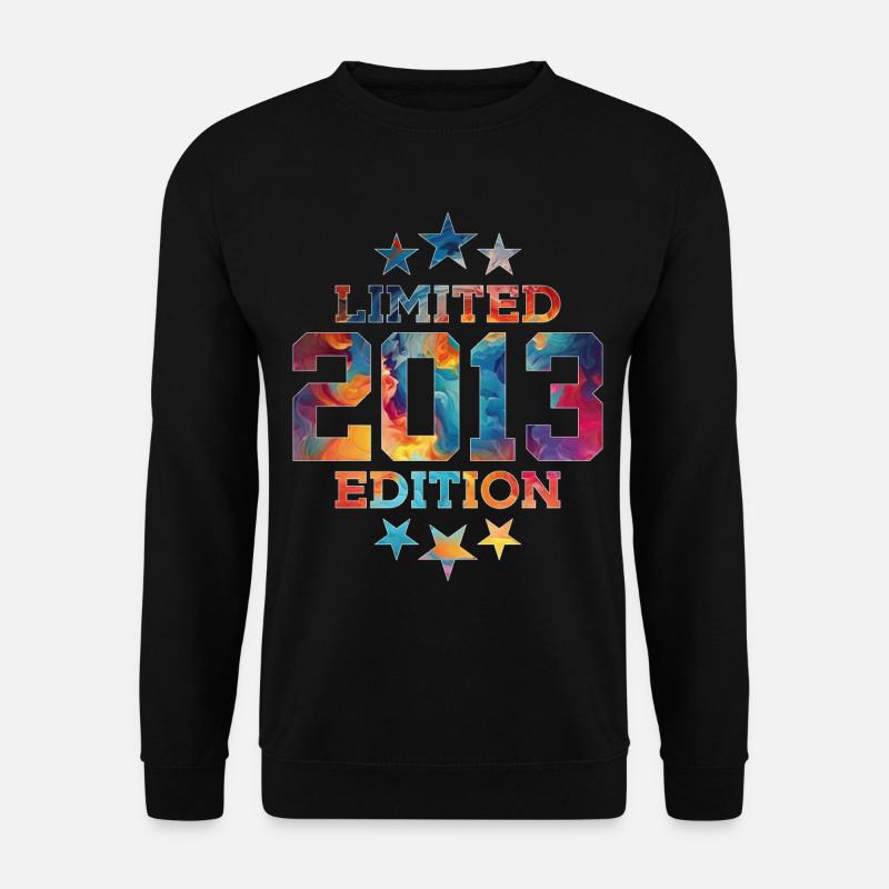 LIMITED EDITION 2013 13TH BIRTHDAY - Unisex Sweatshirt - black