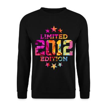 LIMITED EDITION 2012 14TH BIRTHDAY - Unisex Sweatshirt - black - Front - Alina (178cm) & Michal (187cm)