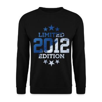 LIMITED EDITION 2012 14TH BIRTHDAY - Unisex Sweatshirt - black - Front - Alina (178cm) & Michal (187cm)