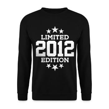 LIMITED EDITION 2012 14TH BIRTHDAY - Unisex Sweatshirt - black - Front - Alina (178cm) & Michal (187cm)